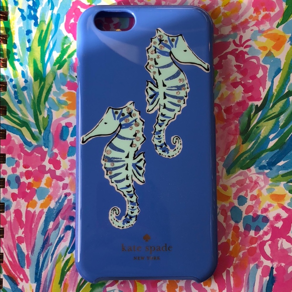 Kate spade seahorse iPhone 6 case